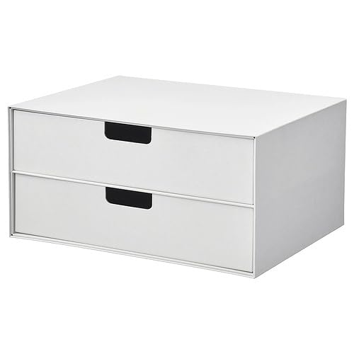 Amazon｜IKEA イケア ミニチェスト（引き出し×2） ホワイト 32x25 cm